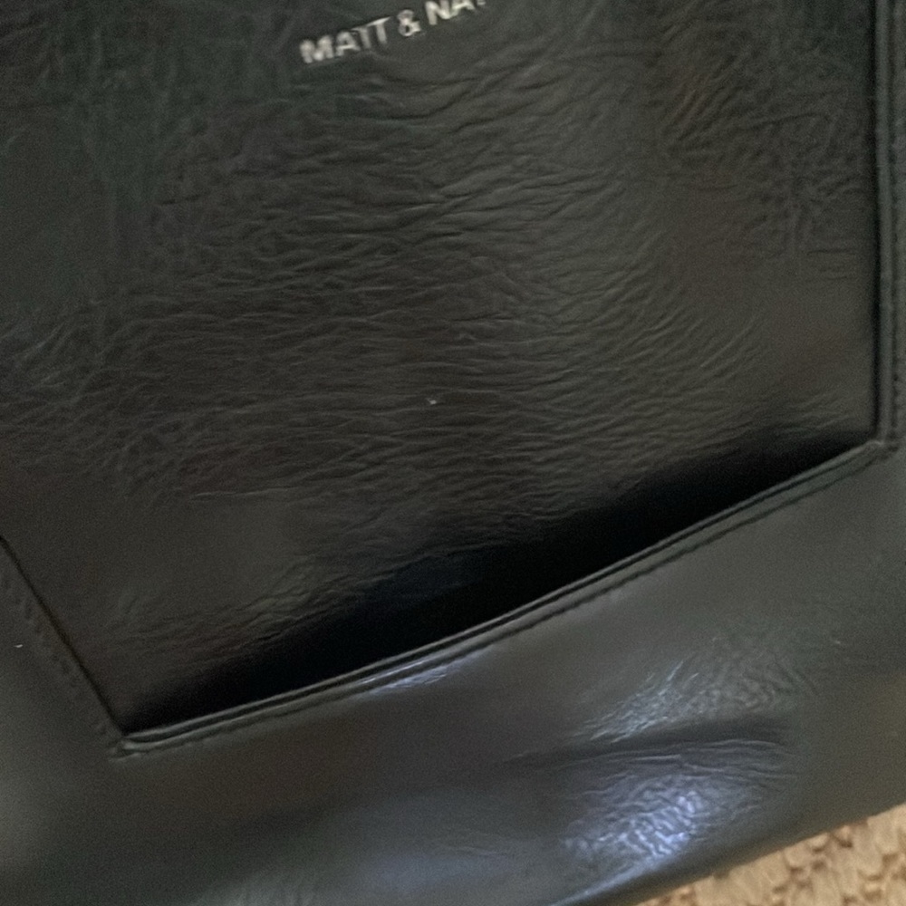 Matt & Nat - Crossbody Shoulder Faux Leather Purse - Black - Picture 16 of 16